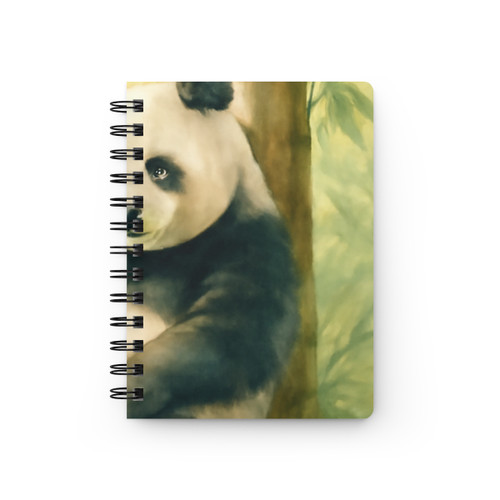 Serene Panda Sanctuary - Spiral Bound Journal