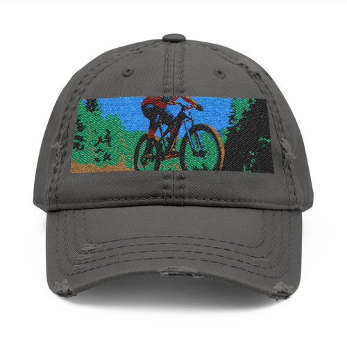 Trailblazer Spirit - Distressed Dad Hat (Embroidery)