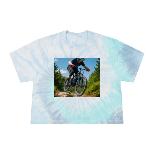 Trailblazer Spirit - Women's Tie-Dye Crop Tee