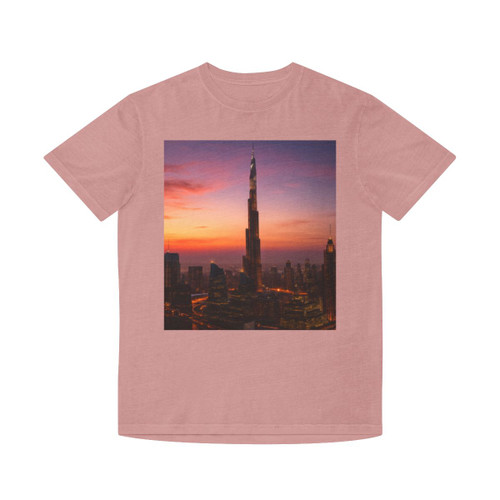 Dubai Futuristic Skyline - Unisex Faded Shirt