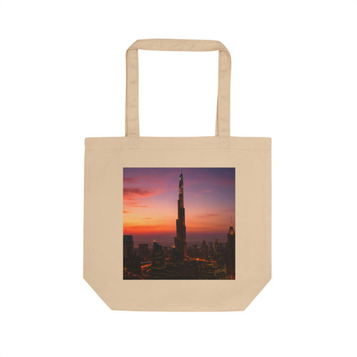 Dubai Futuristic Skyline - Eco Tote Bag