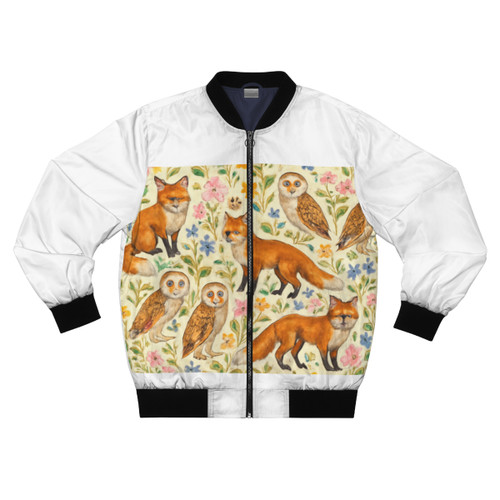 Whimsical Forest Fables - Men's Bomber Jacket (AOP)