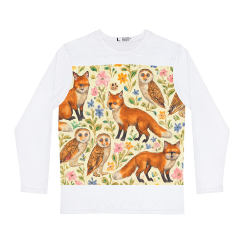 Whimsical Forest Fables - Men's Long Sleeve Shirt (AOP)