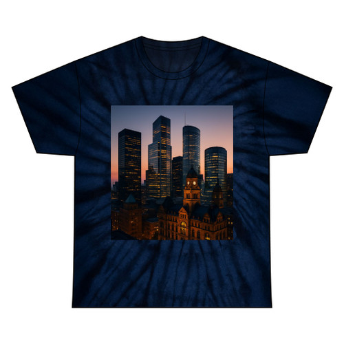 Metropolitan Dreams - Unisex Tie Dye Cotton Tee Metropolitan Dreams - Unisex Tie Dye Cotton Tee