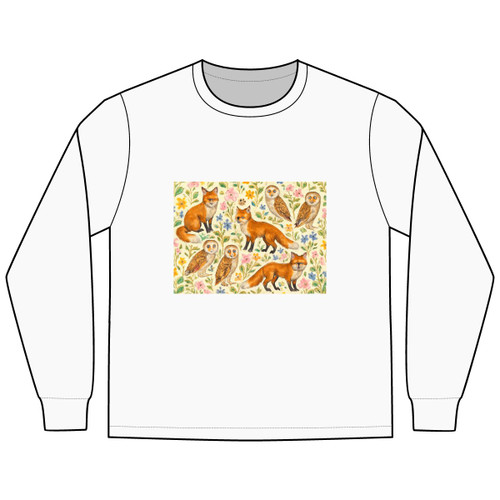 Whimsical Forest Fables - Men's Long Sleeve Tee