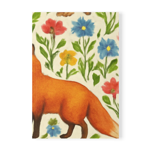 Whimsical Forest Fables - Softcover Notebook, A5