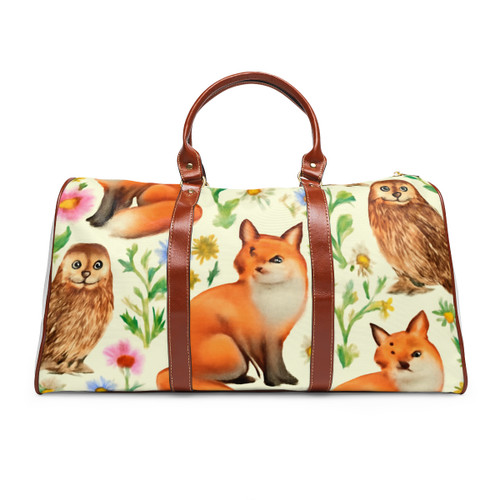 Whimsical Forest Fables - Waterproof Travel Bag