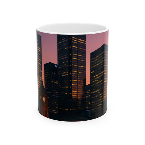 Metropolitan Dreams - Ceramic Mug, (11oz, 15oz)