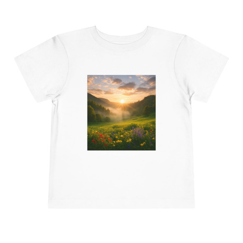 Lush Valley Sunrise - Toddler Short Sleeve Tee