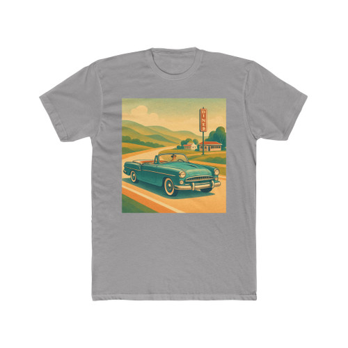 Retro Road Trip - Unisex Cotton Crew Tee