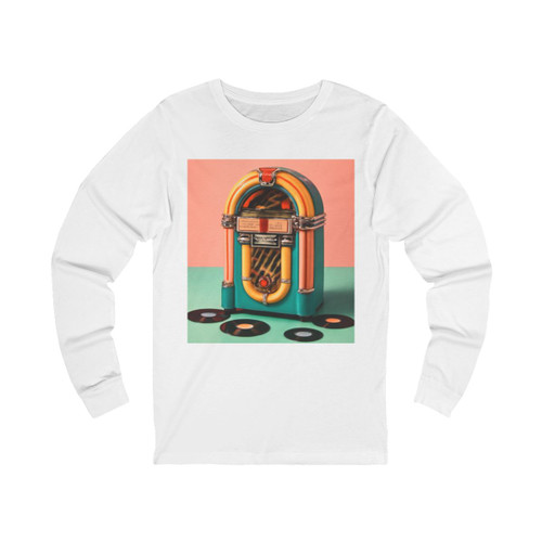 Classic Vinyl Vibes - Unisex Jersey Long Sleeve Tee Classic Vinyl Vibes - Unisex Jersey Long Sleeve Tee