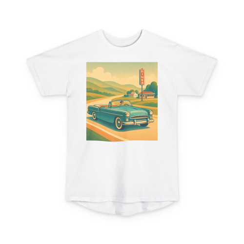 Retro Road Trip - Unisex Long Body Urban Tee