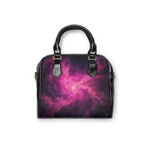 Luminous Nebula Reverie - Shoulder Handbag