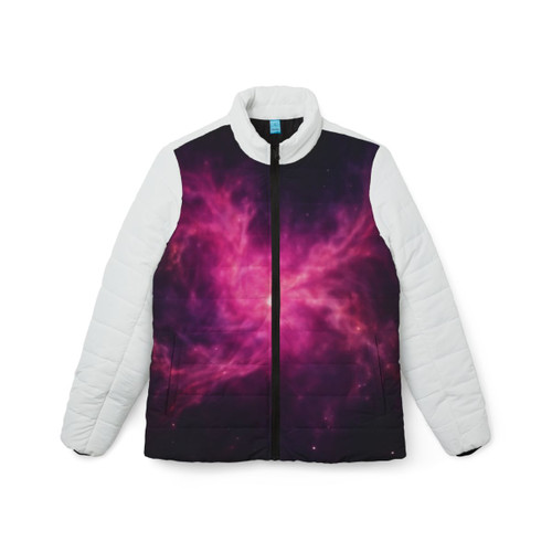 Luminous Nebula Reverie - Women’s Puffer Jacket (AOP)