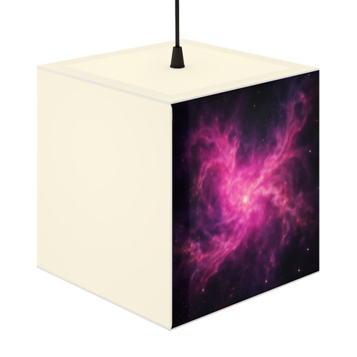 Luminous Nebula Reverie - Light Cube Lamp