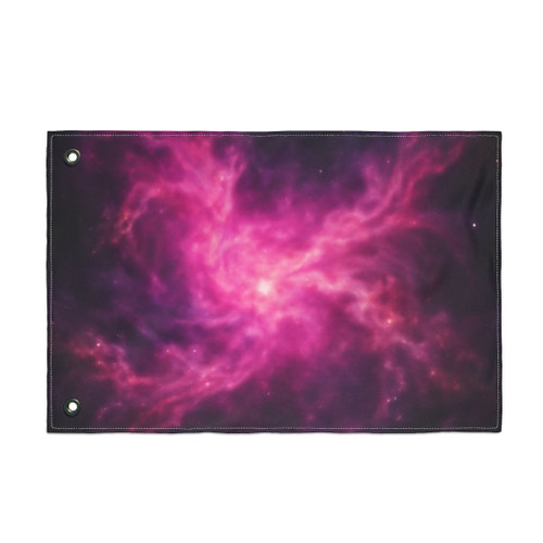 Luminous Nebula Reverie - Double Sided Flag