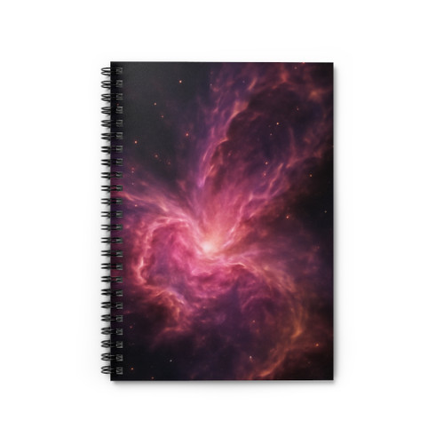 Luminous Nebula Reverie - Spiral Notebook - Ruled Line