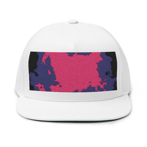 Luminous Nebula Reverie - Flat Bill Cap (Embroidery)