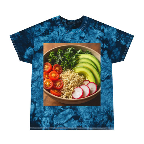 Harvest Bowl Delight - Tie-Dye Tee, Crystal