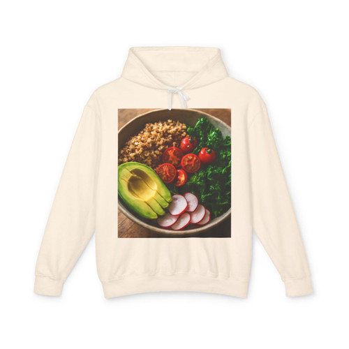 Harvest Bowl Delight - Unisex Lightweight Hooded Sweatshirt Harvest Bowl Delight - Unisex Lightweight Hooded Sweatshirt