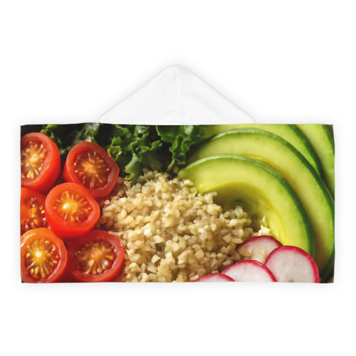 Harvest Bowl Delight - Youth Hooded Towel