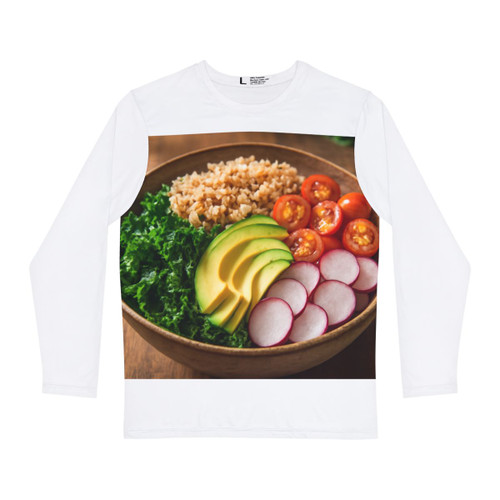 Harvest Bowl Delight - Men's Long Sleeve Shirt (AOP) Harvest Bowl Delight - Men's Long Sleeve Shirt (AOP)