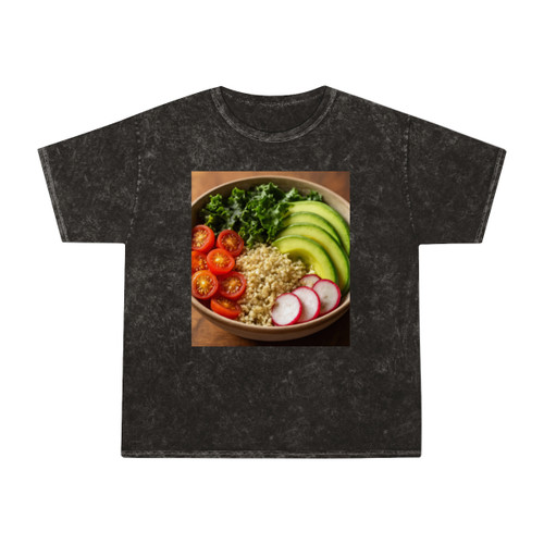 Harvest Bowl Delight - Unisex Mineral Wash T-Shirt