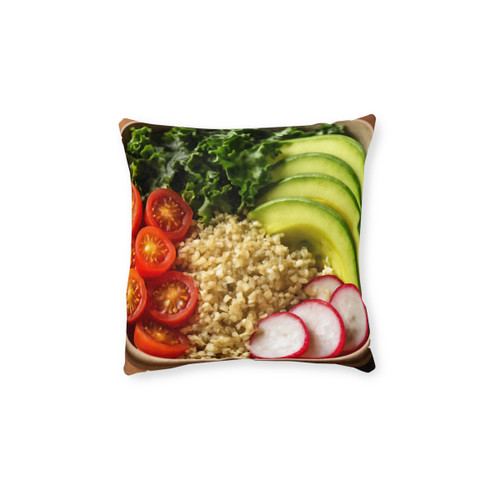 Harvest Bowl Delight - Square Pillow
