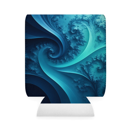 Fractal Harmony Wave - Can Cooler Sleeve