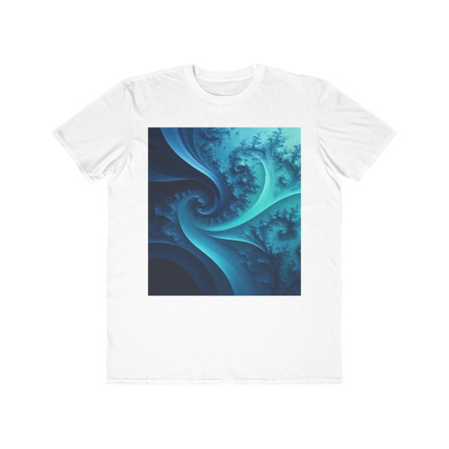 Fractal Harmony Wave - Men's Lightweight Fashion Tee
