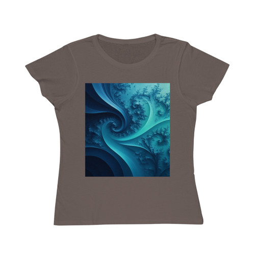 Fractal Harmony Wave - Organic Women's Classic T-Shirt