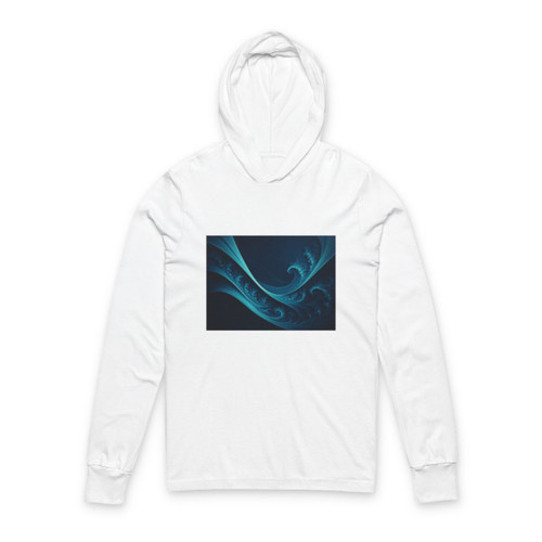 Fractal Harmony Wave - Unisex Hooded Long Sleeve Tee Fractal Harmony Wave - Unisex Hooded Long Sleeve Tee