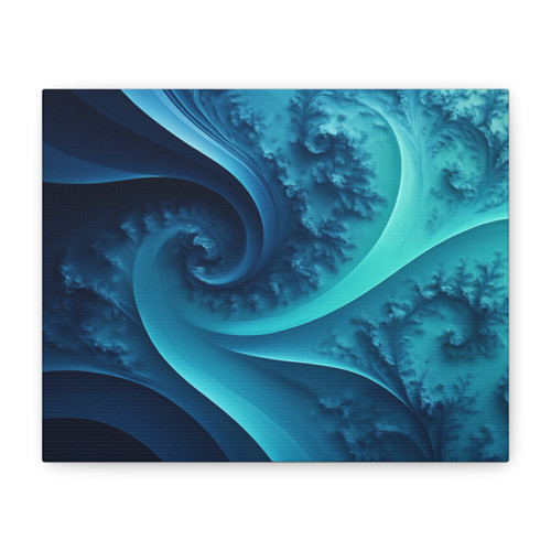 Fractal Harmony Wave - Matte Canvas, Stretched, 1.25" Fractal Harmony Wave - Matte Canvas, Stretched, 1.25"
