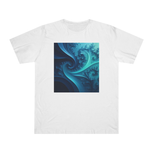 Fractal Harmony Wave - Unisex Deluxe T-shirt 