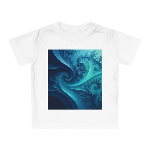 Fractal Harmony Wave - Baby T-Shirt