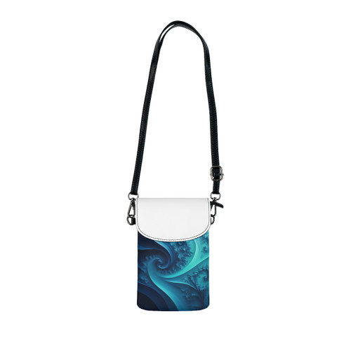 Fractal Harmony Wave - Small Cell Phone Wallet Fractal Harmony Wave - Small Cell Phone Wallet