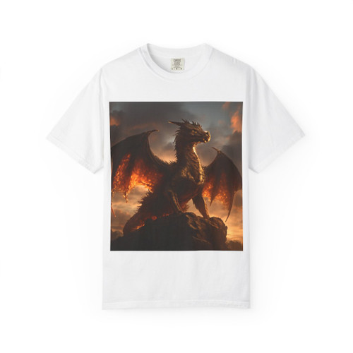 Golden Ember Leviathan - Unisex Garment-Dyed T-shirt