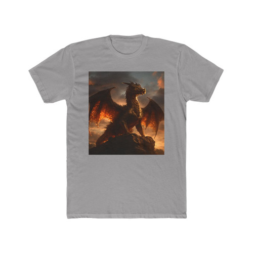 Golden Ember Leviathan - Unisex Cotton Crew Tee