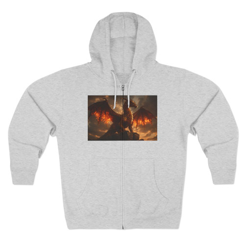 Golden Ember Leviathan - Unisex Zip Hoodie Golden Ember Leviathan - Unisex Zip Hoodie