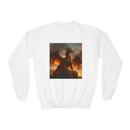 Golden Ember Leviathan - Youth Crewneck Sweatshirt