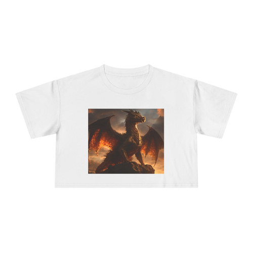 Golden Ember Leviathan - Women's Crop Tee