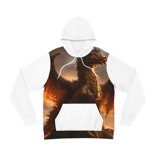 Golden Ember Leviathan - Fashion Hoodie (AOP) Golden Ember Leviathan - Fashion Hoodie (AOP)