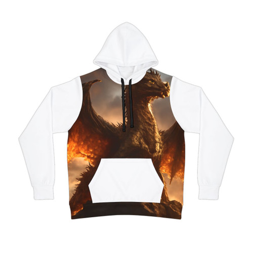 Golden Ember Leviathan - Athletic Hoodie (AOP) Golden Ember Leviathan - Athletic Hoodie (AOP)