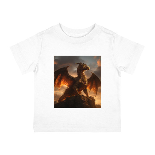 Golden Ember Leviathan - Infant Cotton Jersey Tee Golden Ember Leviathan - Infant Cotton Jersey Tee