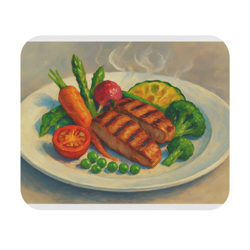 Gastronomic Elegance - Mouse Pad (Rectangle)