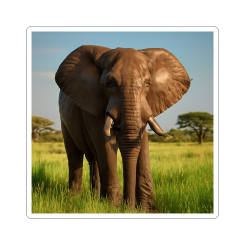 Majestic Elephant Spirit - Kiss-Cut Stickers