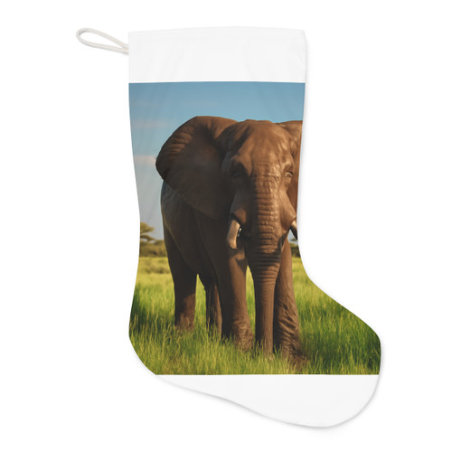 Majestic Elephant Spirit - Santa Stocking