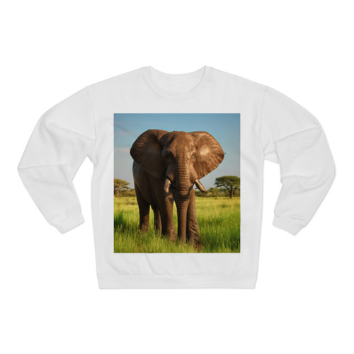 Majestic Elephant Spirit - Unisex Crew Neck Sweatshirt (EU)