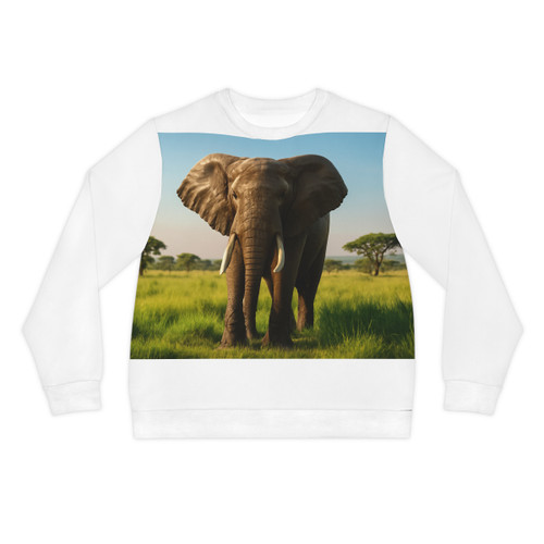Majestic Elephant Spirit - Lightweight Sweatshirt (AOP)