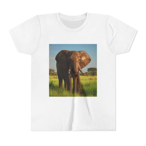 Majestic Elephant Spirit - Youth Short Sleeve Tee